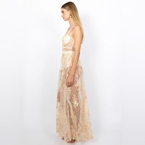 MAXI DRESS IN NEUTRAL